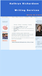 Mobile Screenshot of kathrynrichardsonwriting.com